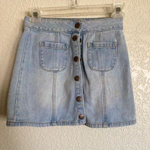 Jean skirt